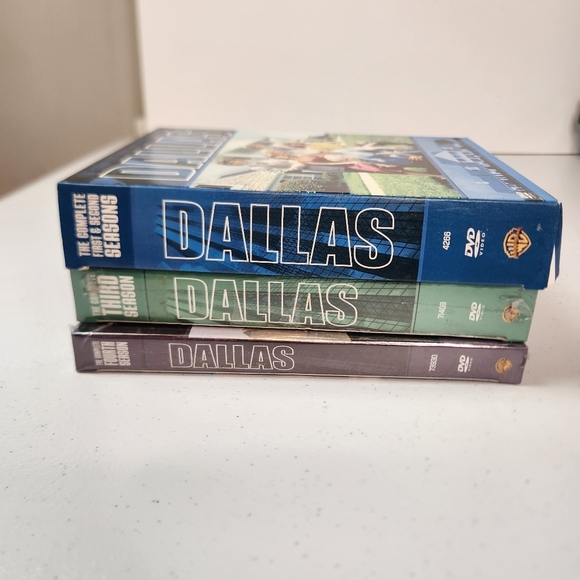 Dallas TV Series Season 1 & 2 3 4 EUC & Sealed - Picture 2 of 3